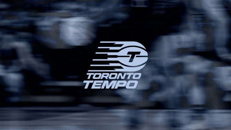 The logo for Toronto's new WNBA team, the Toronto Tempo. (Toronto Tempo via CP)