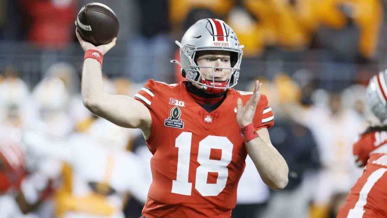 According to ESPN, the Steelers and Chiefs are in talks for a blockbuster trade in which QB Will Howard would move to Kansas City in exchange for a package of players including the 12th overall pick in the first round of the 2026 NFL draft. vannguyen