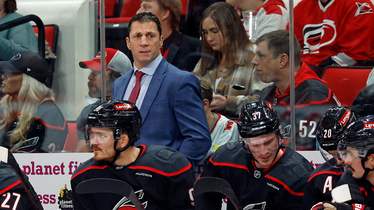 Hurricanes möter media inför Stanley Cup-finalen mot Vegas