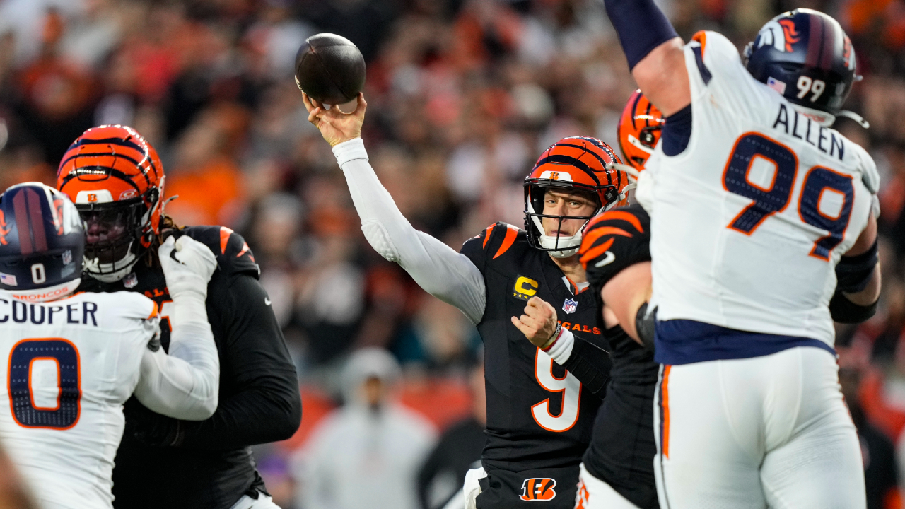 Burrow plays hero in OT as Bengals beat Broncos, keep playoff hopes ...