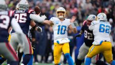 Herbert throws three TDs, Chargers clinch playoff spot with rout of Patriots
