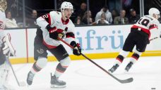 Senators’ Thomas Chabot ruled out vs. Islanders after taking puck to face