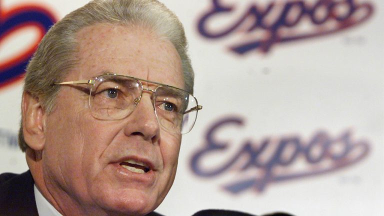 Jeff Torborg responds to questions after being introduced as the new manager for the Montreal Expos during a news conference Thursday, May 31, 2001 in Montreal. (Paul Chiasson/AP)