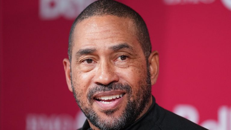 Robin Fraser, Toronto FC's new head coach, speaks to the media during a press conference in Toronto, Wednesday, Jan. 15, 2025. (Nathan Denette/CP)