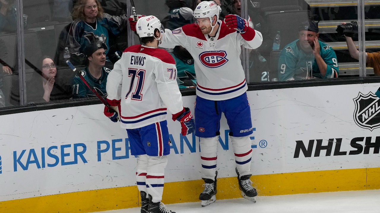 Armiaのショートハンドの勝者は、Canadiensをサメの上に持ち上げます