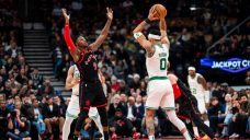 Raptors’ three-point shooting goes cold against volume-shooting Celtics