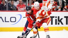 Flames hold off Ovechkin, Capitals to move into playoff spot in West
