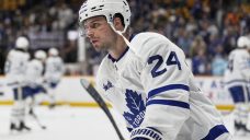 Maple Leafs&#8217; Scott Laughton to return against Blue Jackets