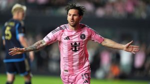 Inter Miami forward Lionel Messi. (Rebecca Blackwell/AP)