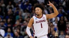 Led by Mark Sears, Alabama sets three-pointers record in March Madness win