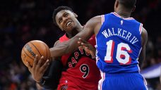 Barrett scores 31 as Raptors beat 76ers for fourth straight win