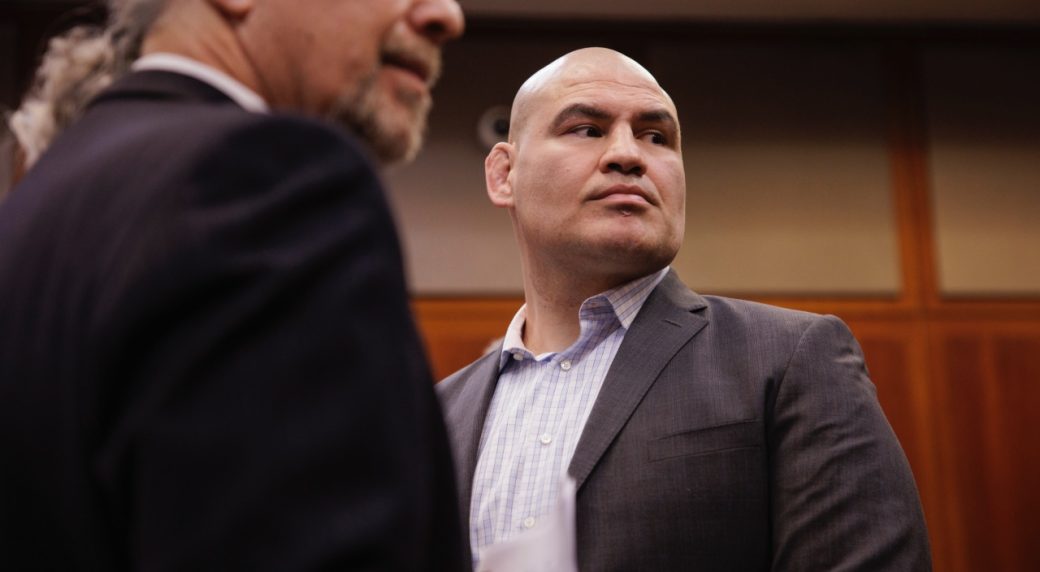Cain-Velasquez-appears-for-his-arraignment-with-his-attorney-Edward-Sousa-at-the-Santa-Clara-County-Hall-of-Justice-in-2022