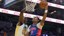 False alarm delays start of second quarter in Warriors-Pistons game