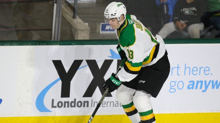 London Knights forward Jacob Julien. (Luke Durda/OHL Images)