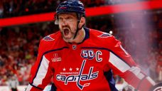 Capitals celebrate Ovechkin’s milestones with unique fan gift