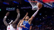 Bucks’ Antetokounmpo notches NBA’s first 35-20-17 game in win vs. 76ers
