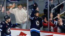 Morgan Barron playing best hockey of the year as Jets kick it down