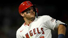 Angels place Mike Trout on IL with bone bruise in left knee