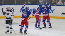 Rangers beat Wild in OT in critical game for both teams