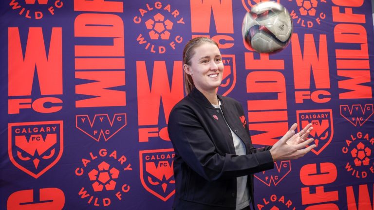 The Calgary Wild women's pro soccer team announced Lydia Bedford to be its first head coach in Calgary, Friday, Jan. 3, 2025.THE CANADIAN PRESS/Jeff McIntosh