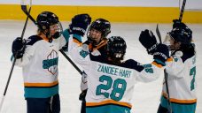 Girard and Levis score, Schroeder has 33 saves as Sirens shut out Frost