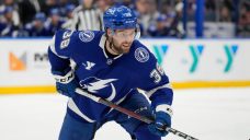 Lightning&#8217;s Hagel exits pre-season game vs. Panthers with injury