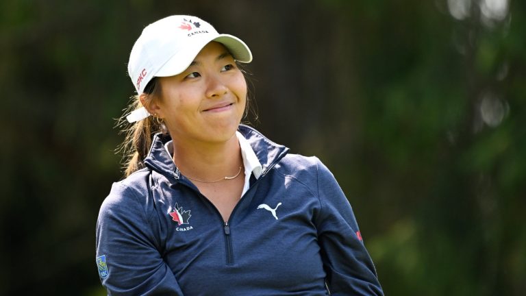 Lauren Kim, is shown in this 2023 handout photo. (Golf Canada/Bernard Brault/Handout/CP)