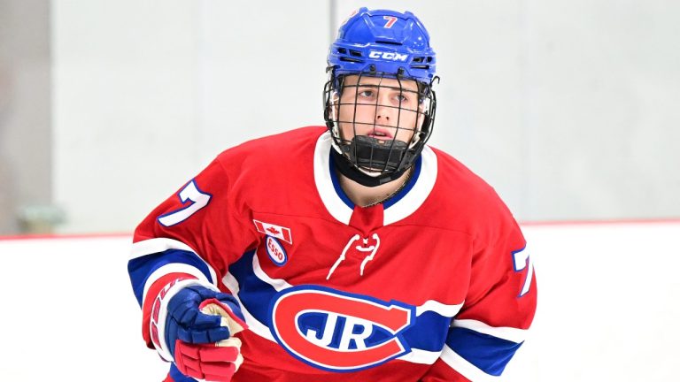 Oshawa Generals first-round pick Sam Roberts. (Dan Hickling/OHL Images)