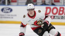 Senators able to lean on Tim Stutzle in Tkachuk’s absence