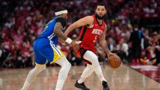 Fred VanVleet leads Rockets to season-saving win over Warriors