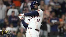 Astros place Yordan Alvarez on injured list with right hand inflammation