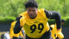 Steelers first-rounder Derrick Harmon balancing joy with grief