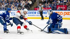 Panthers’ Bennett comments on hit on Maple Leafs’ Stolarz