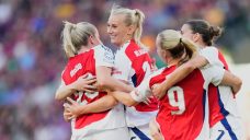 Arsenal stuns Barcelona to win Women’s Champions League title