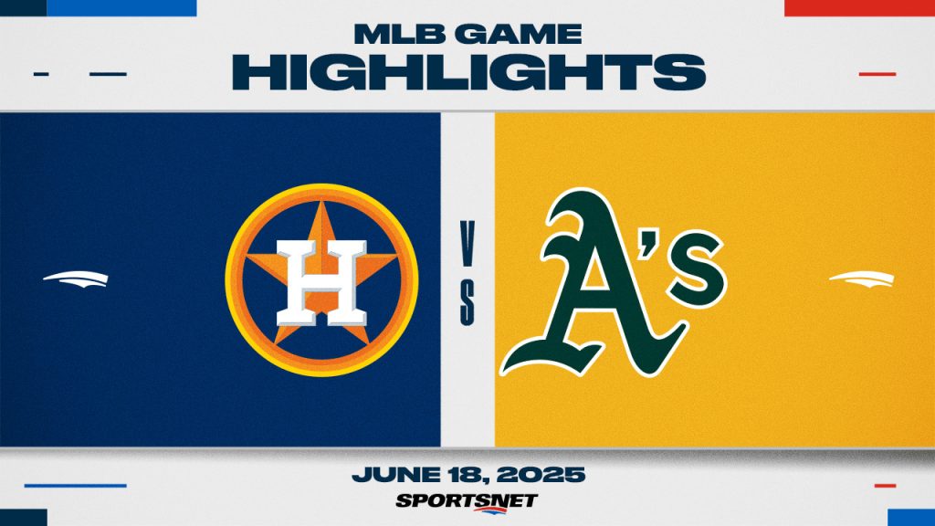 MLB Highlights: Astros vs. Athletics