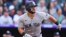 Yankees’ Jasson Dominguez exits after stolen base in win over Dodgers