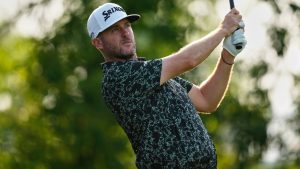 Taylor Pendrith, of Canada, tees off on the 13th hole during the first round of the U.S. Open golf tournament at Oakmont Country Club Thursday, June 12, 2025, in Oakmont, Pa. (Carolyn Kaster/AP)