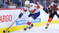 Panthers’ A.J. Greer back in for Game 3 of Stanley Cup Final