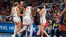 Report: Mabrey&#8217;s foul on Clark upgraded to Flagrant-2, Cunningham fined