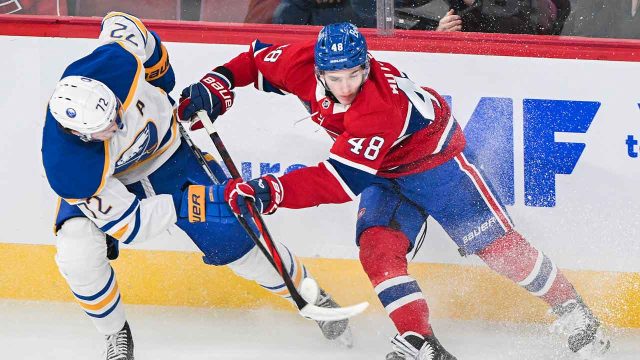 Canadiens battle Sabres in Game 1 on Sportsnet