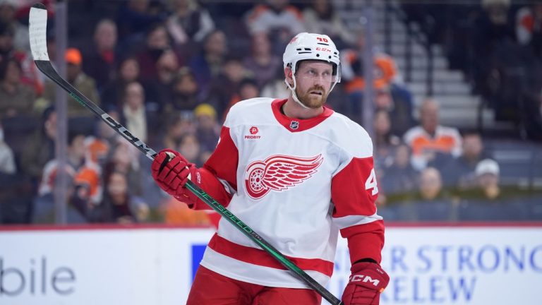 Jeff Petry plays during an NHL hockey game, Thursday, Dec. 12, 2024, in Philadelphia. (Matt Slocum/AP)