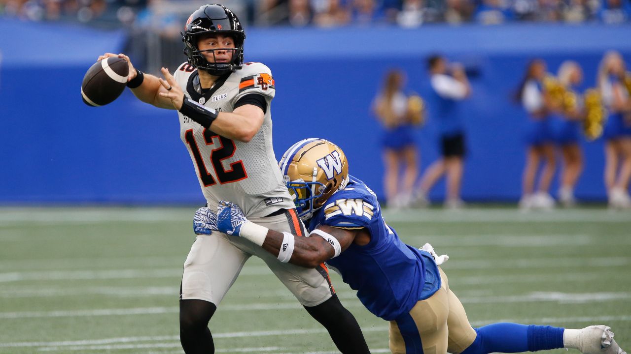 Rourke, Oliveira hurt as Blue Bombers beat Lions - Sportsnet.ca