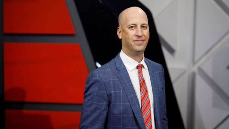 Stewart Johnston, president of The Sports Network (TSN), is photographed at TSN's studios in Toronto, Thursday, Oct. 17, 2019. (Cole Burston/CP)