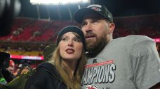 Travis Kelce and Taylor Swift make appearance at Game 4 of Stanley Cup Final