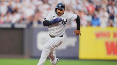 Yankees centre fielder Trent Grisham leaves game with tight hamstring