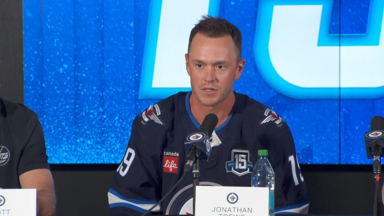 Toews pinpoints the moment when he realized a return to hockey was possible