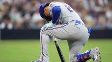 Mets’ Juan Soto out of lineup a day after fouling a ball off his left foot