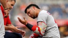 Cardinals’ Contreras sustains left hand contusion, hit by pitch from Skenes