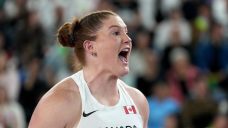 Canada’s Sarah Mitton denied Diamond League trophy as winning throw disqualified