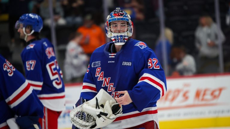 Jackson Parsons of the Kitchener Rangers. (Natalie Shaver/OHL Images)